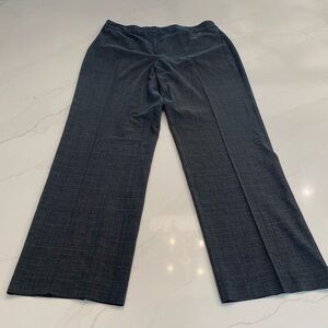 Gray Wide Leg Dress Pants